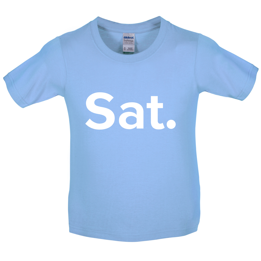 Weekday - Sat Kids T Shirt