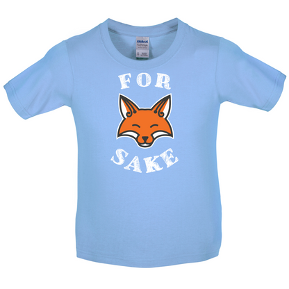 For Fox Sake Kids T Shirt