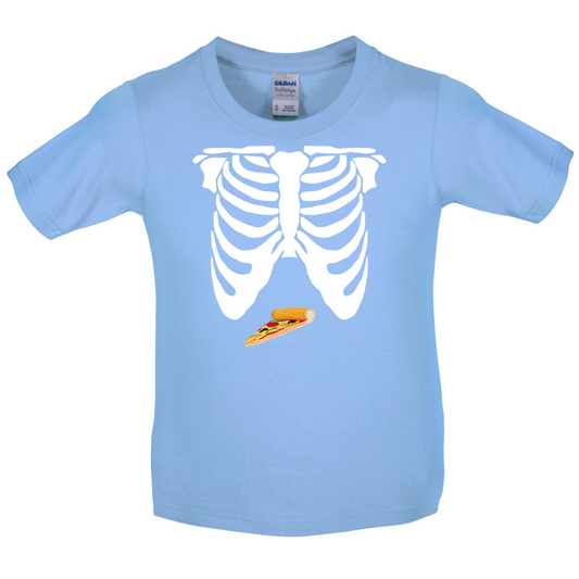 Pizza Tummy Kids T Shirt
