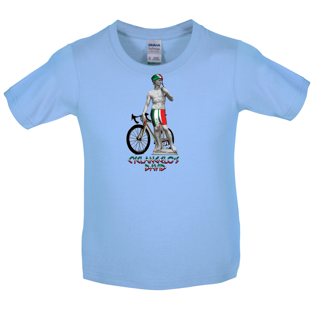 Cyclangelo's David Kids T Shirt