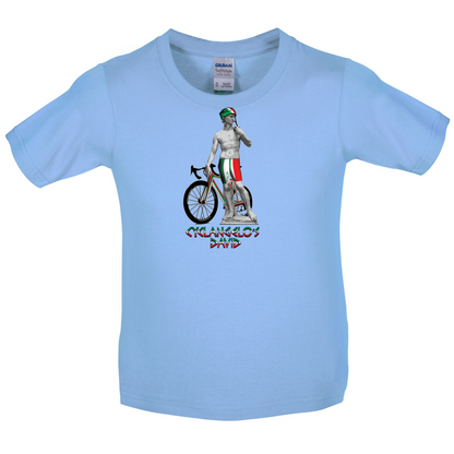 Cyclangelo's David Kids T Shirt