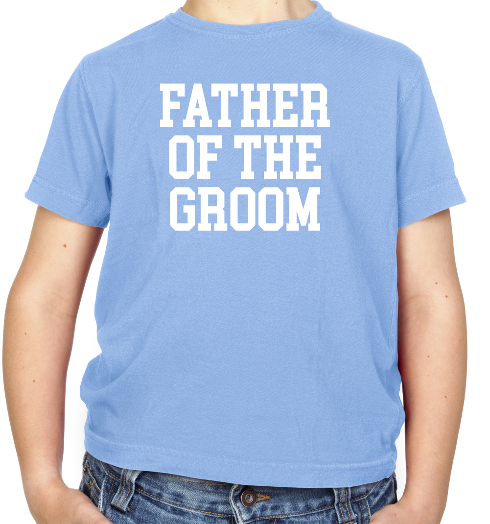 Father Of The Groom Kids T Shirt