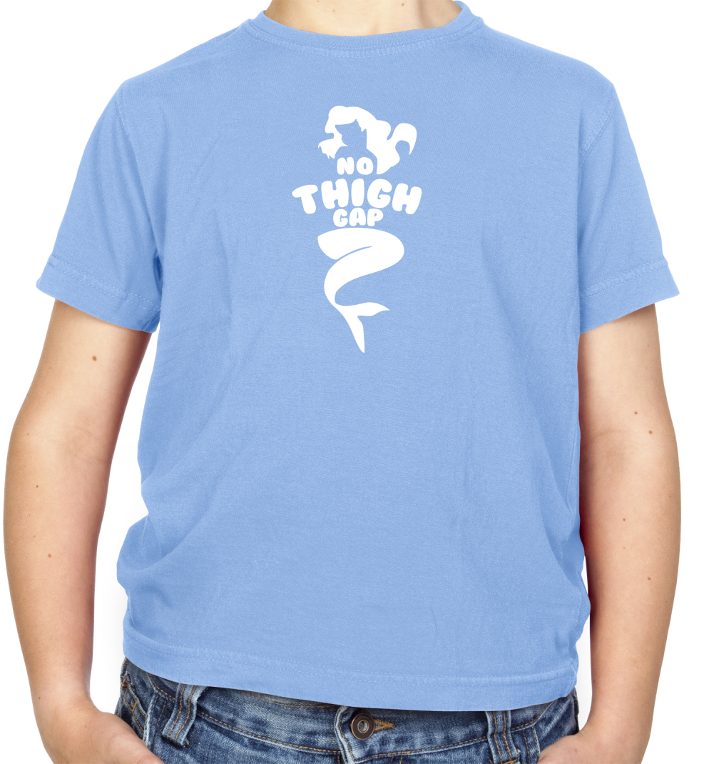 No Thigh Gap Kids T Shirt