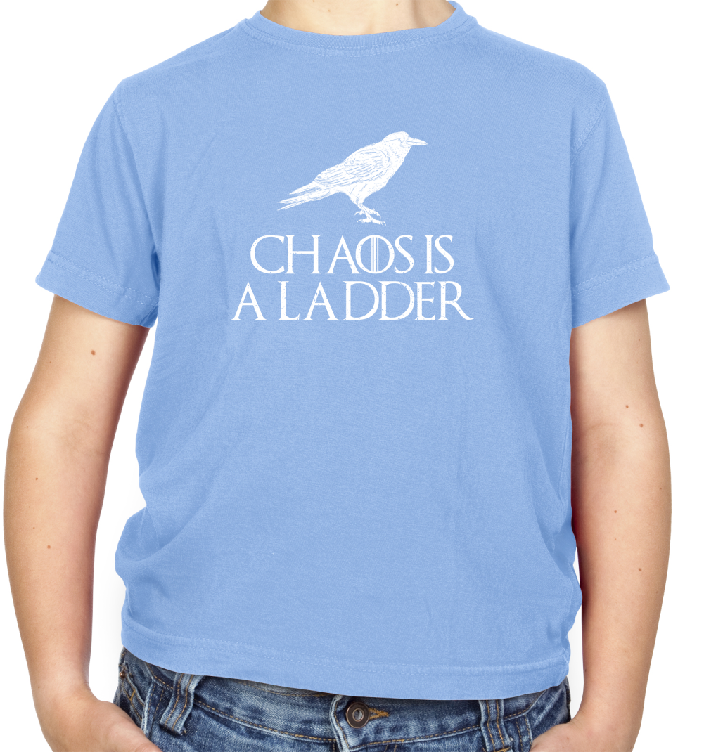 Chaos Is A Ladder Kids T Shirt