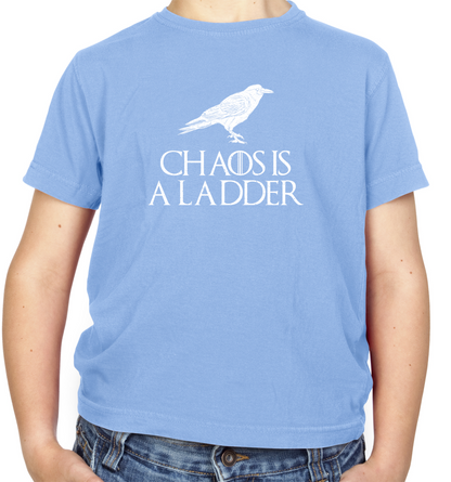 Chaos Is A Ladder Kids T Shirt