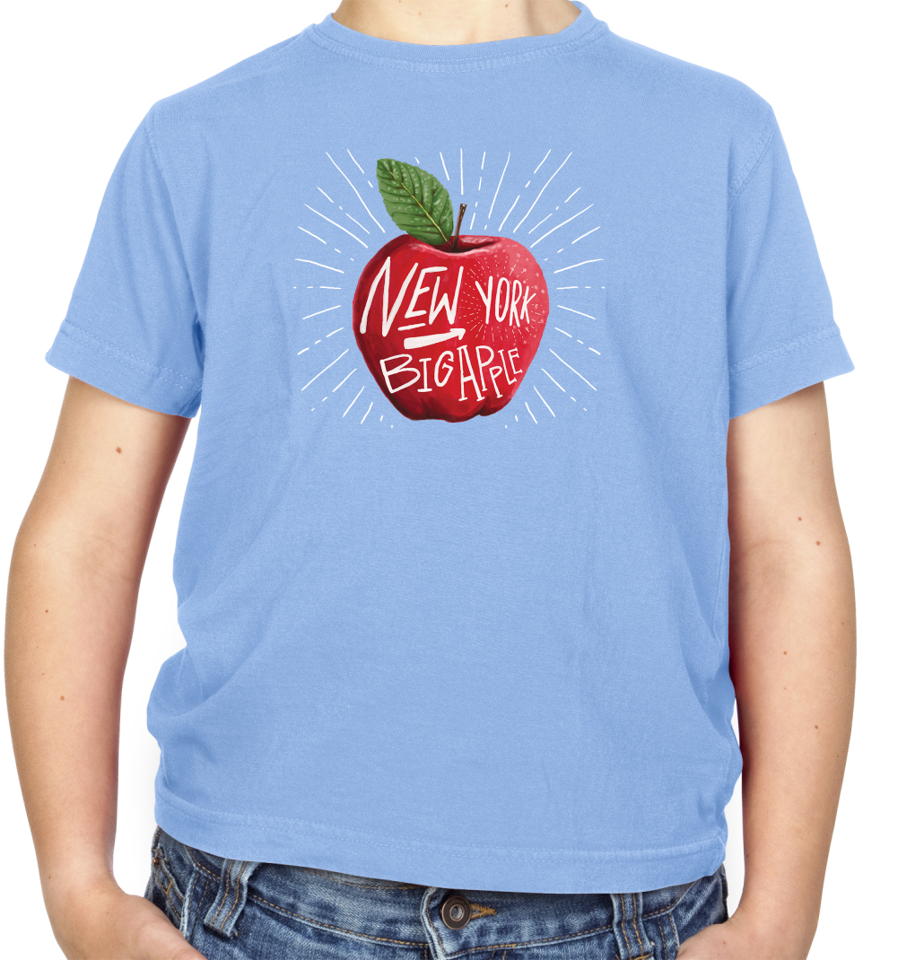 The Big Apple NYC Kids T Shirt