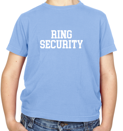 Ring Security Kids T Shirt