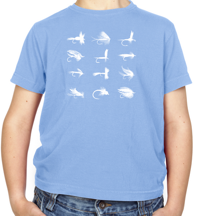 fly Fishing Flies Kids T Shirt