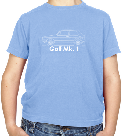 Side View Golf MK1 Kids T Shirt