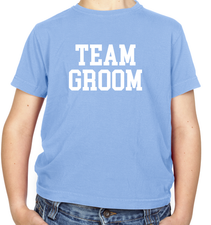 Team Groom  Kids T Shirt