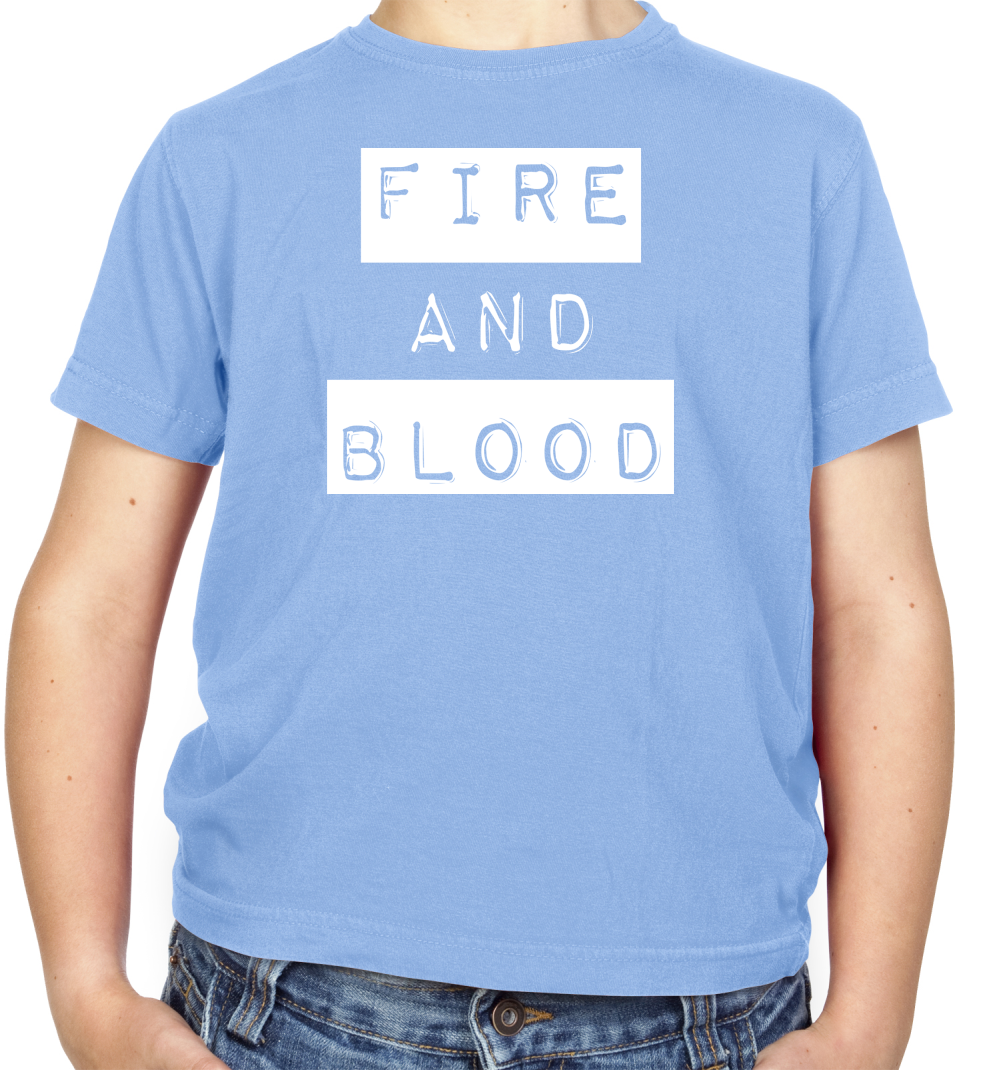 GOT House Saying -Targaryen Kids T Shirt