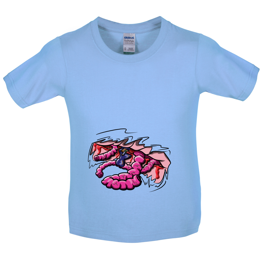 Halloween Guts Kids T Shirt