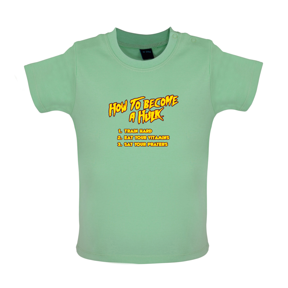Hulk Checklist Baby T Shirt