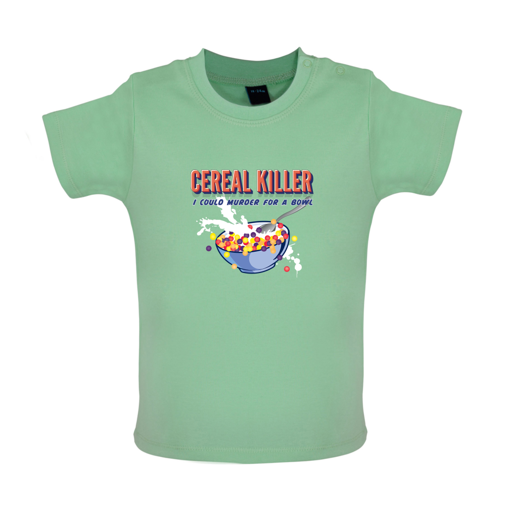 Cereal Killer Baby T Shirt