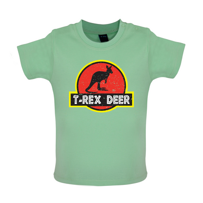 T-Rex Deer Baby T Shirt