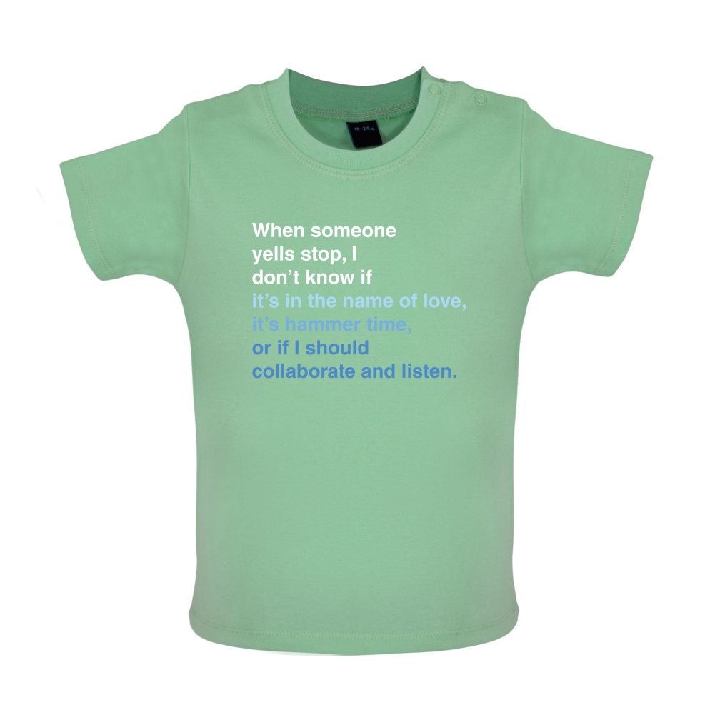 STOP Baby T Shirt