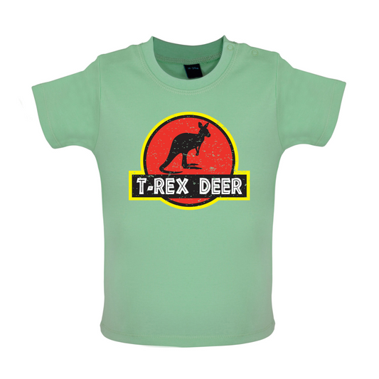 T-Rex Deer Baby T Shirt