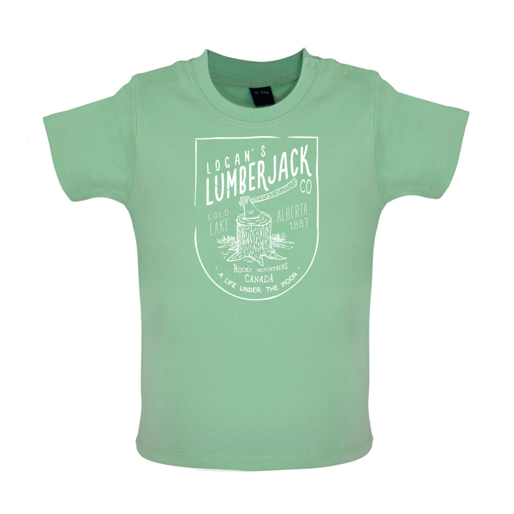 Logans Lumberjack Baby T Shirt