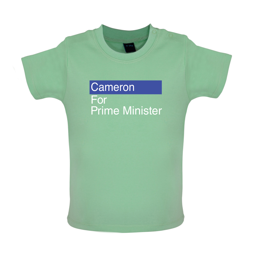Cameron for Prime Minister Baby T Shirt