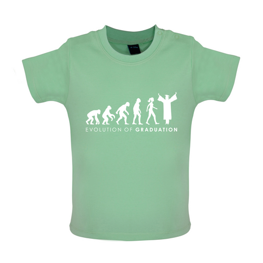 Evolution Of Woman Graduation Baby T Shirt