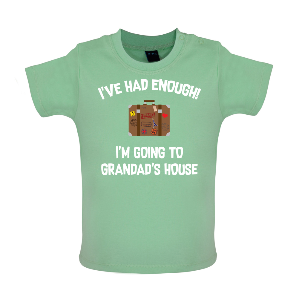 I'm Going To Grandad's House Baby T Shirt