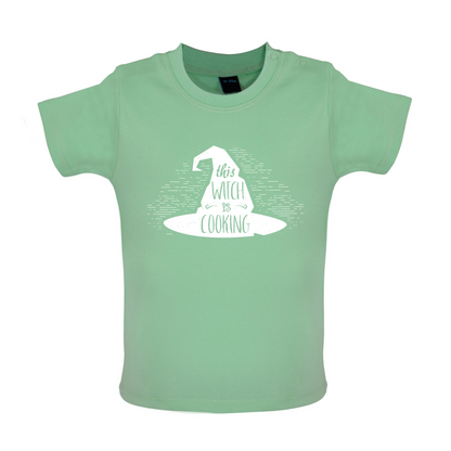 The Witch Is Cooking Baby T Shirt