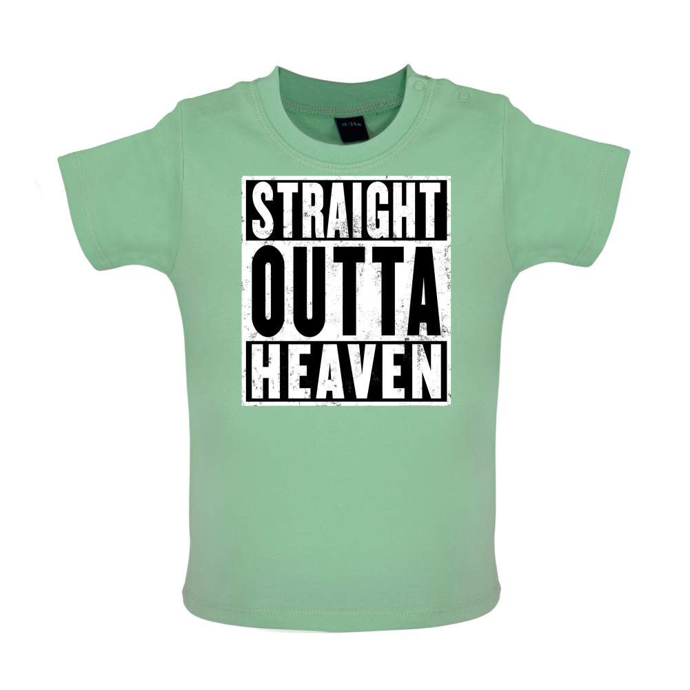 Straight Outta Heaven Baby T Shirt