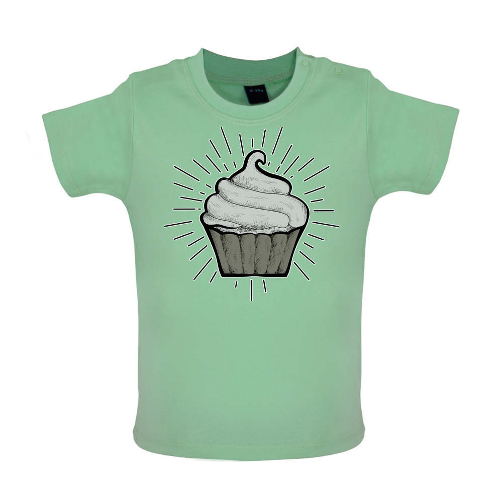 Giant Cup Cake Baby T Shirt