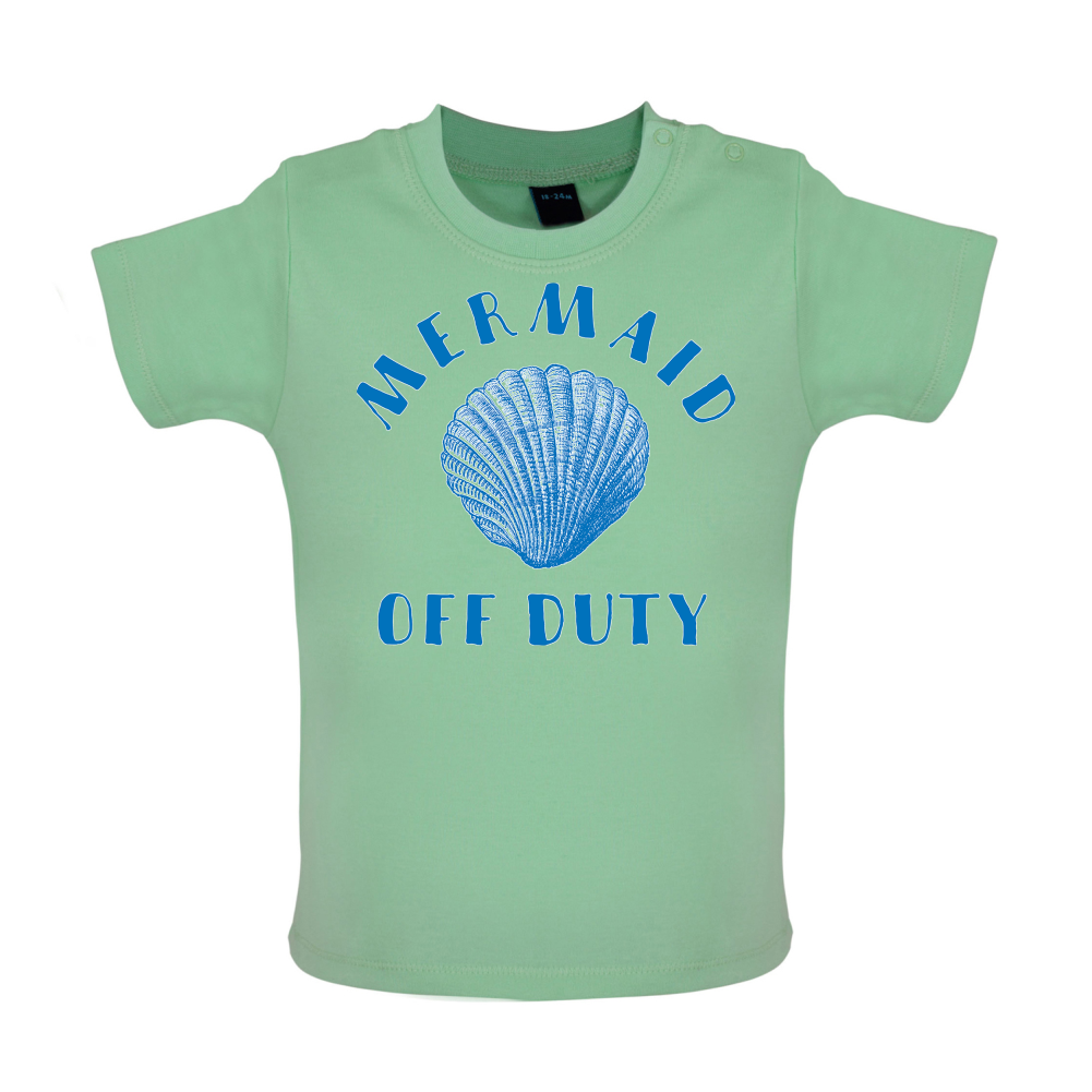 Off Duty Mermaid Baby T Shirt