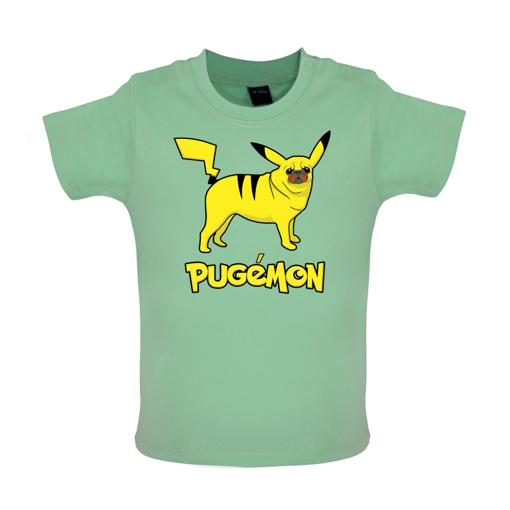Pugemon Baby T Shirt