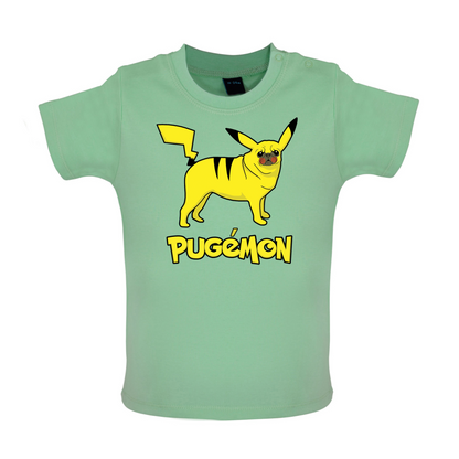 Pugemon Baby T Shirt