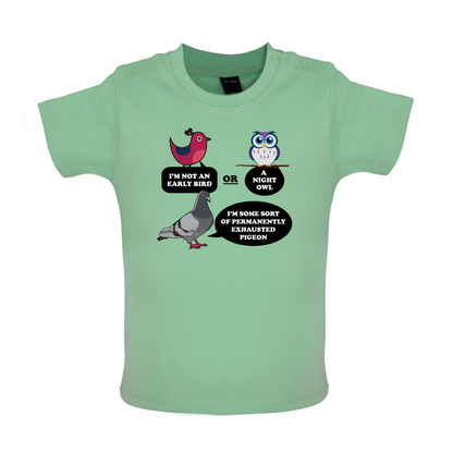 Fitness Burger In My Mouth Baby T Shirt