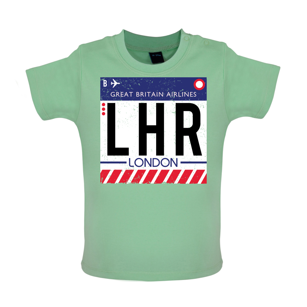 London Airport Baby T Shirt