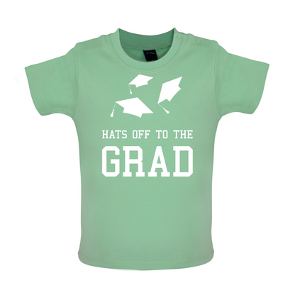 Hats Off To The Grad Baby T Shirt