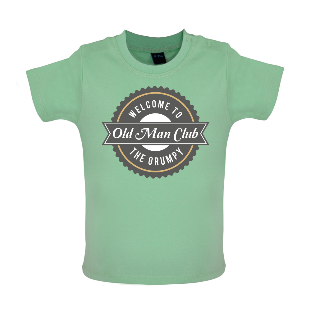 Old Man Club Baby T Shirt