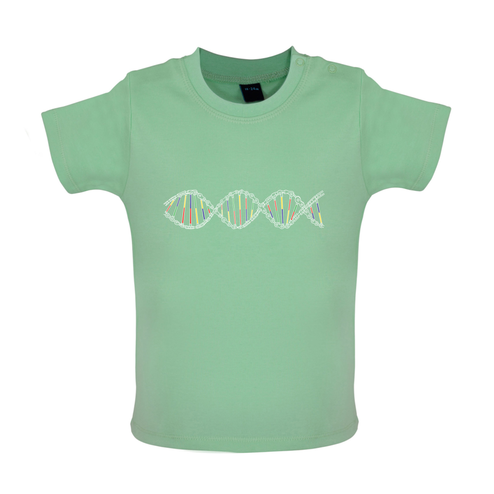 Cycling DNA Baby T Shirt