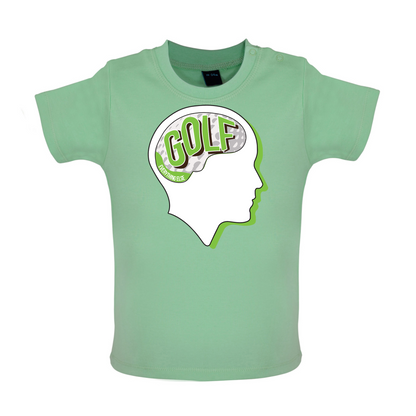 I Thiink About Golf Baby T Shirt