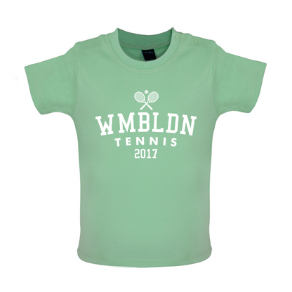 Wmbledon Tennis Baby T Shirt