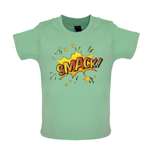 Smack! Word Art Baby T Shirt