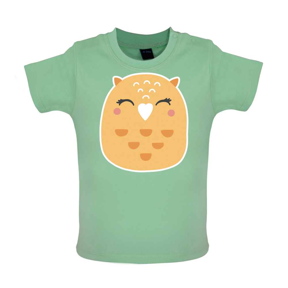Smiley Face Mrs Owl Mrs T Shirt