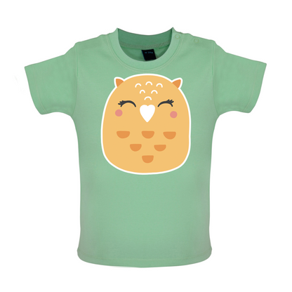 Smiley Face Mrs Owl Mrs T Shirt