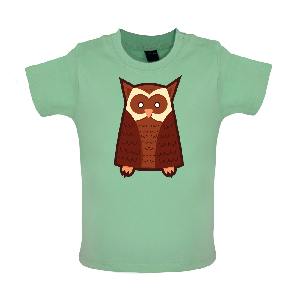 Cute Owl Baby T Shirt