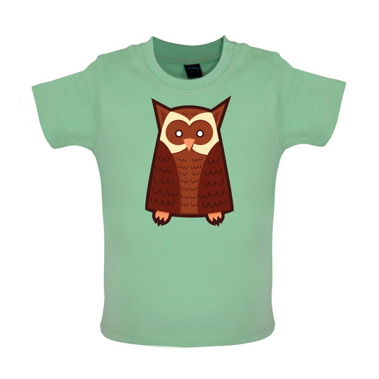Cute Owl Baby T Shirt