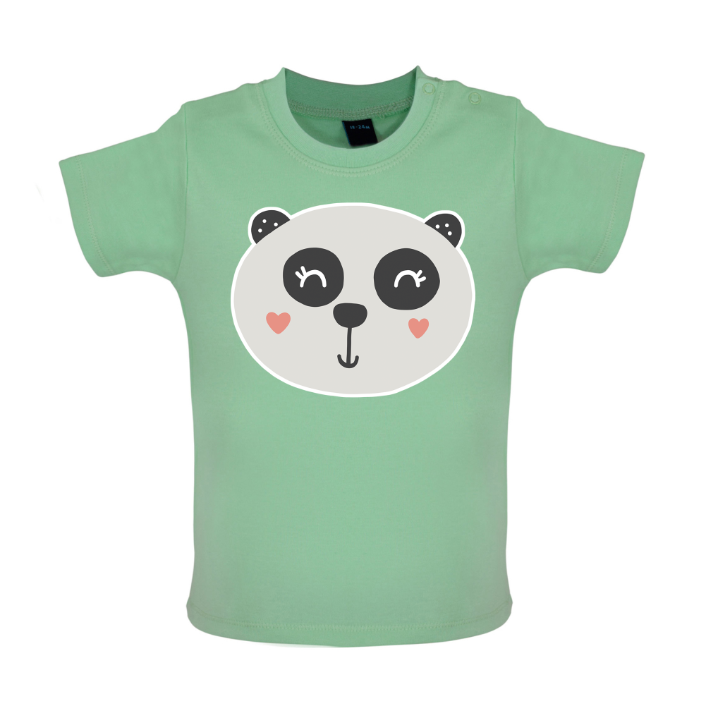 Smiley Face Panda T Shirt