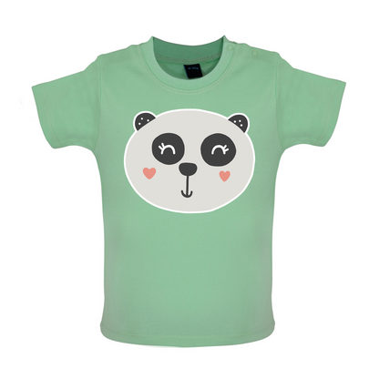 Smiley Face Panda T Shirt