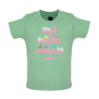 Time For Tea Baby T Shirt