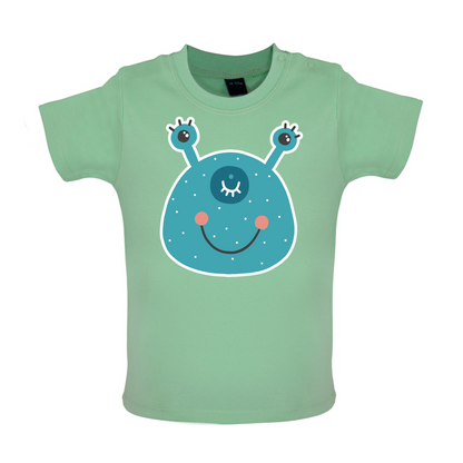 Smiley Face Alien Mrs T Shirt