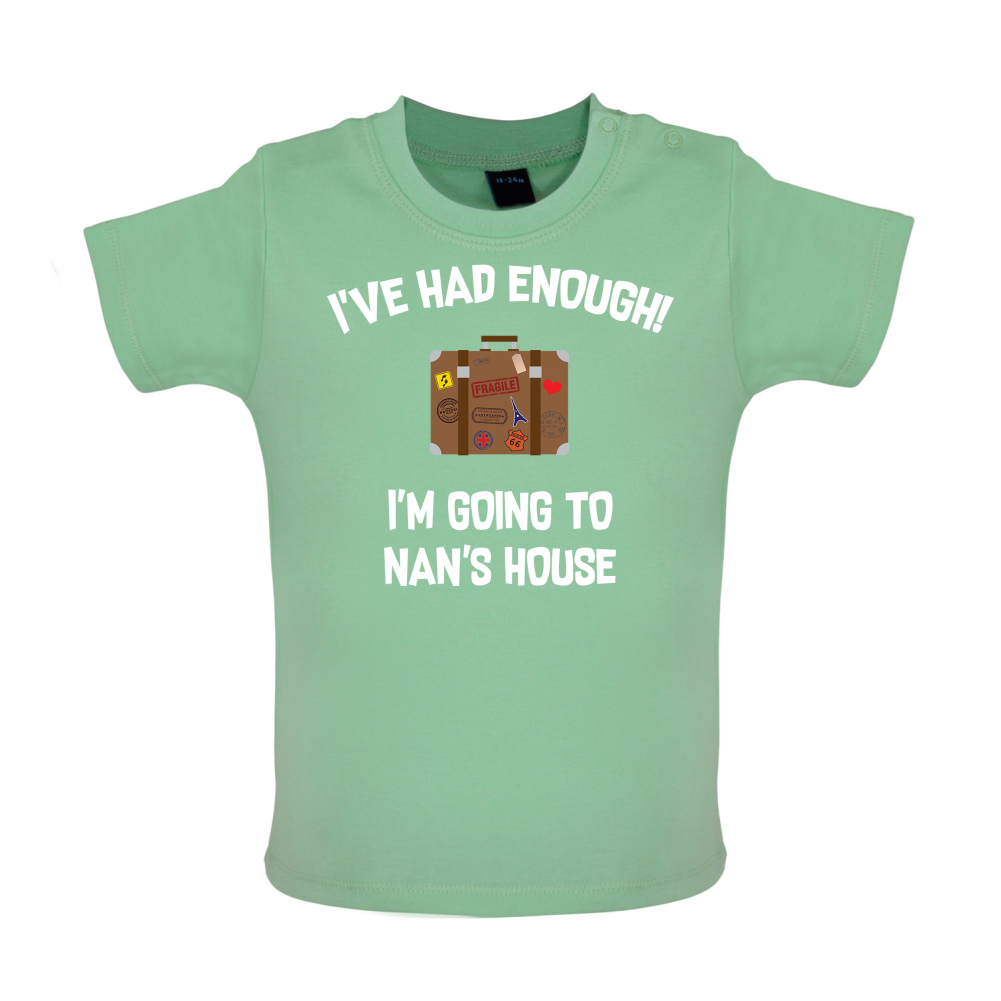 I'm Going To Nan's House Baby T Shirt