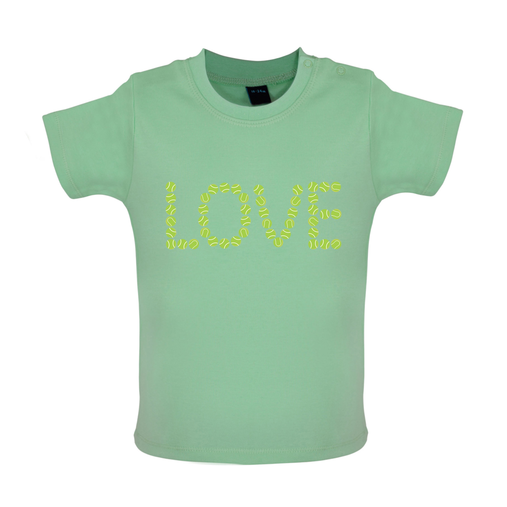 Tennis Love Baby T Shirt