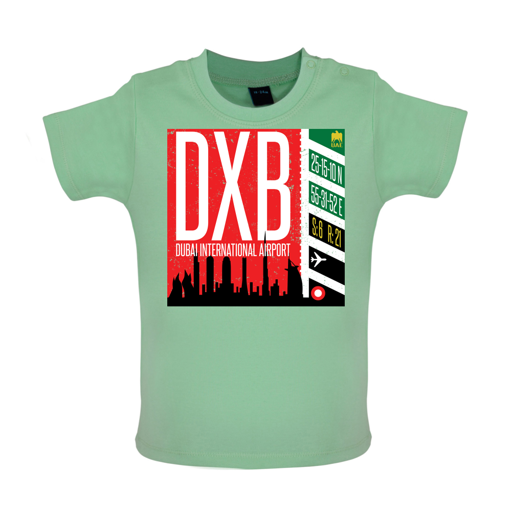 Dubai Airport Baby T Shirt